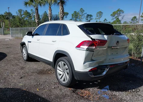 2021 Volkswagen Atlas Cross Sport 2.0T Se W/Technology z USA, uszkodzony, nr VIN 1V2JC2CA0MC230331